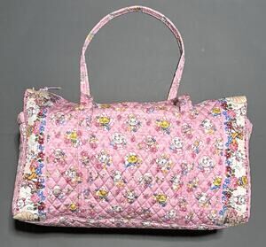 Vera Bradley Aristocats Large Original Duffel Tote Bag NWT Quilted Travel Disney